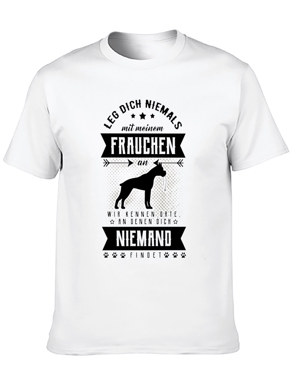 Dog Mom T-Shirt: Funny German Slogan Tee