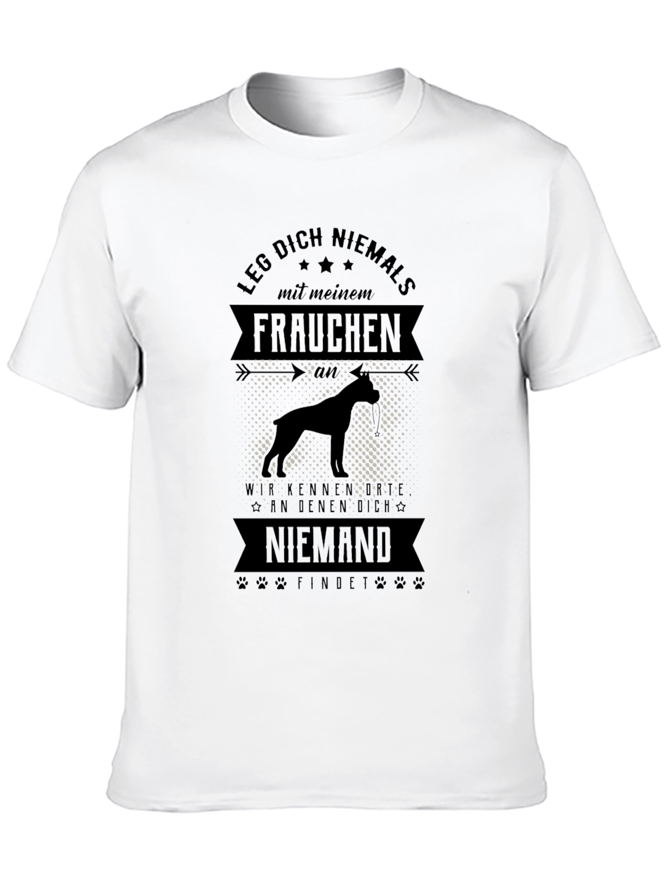 Dog Mom T-Shirt: Funny German Slogan Tee