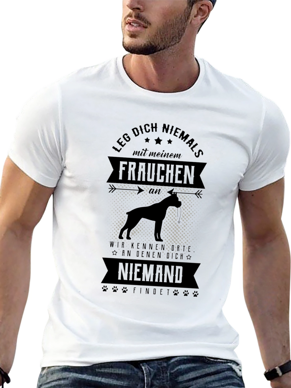Dog Mom T-Shirt: Funny German Slogan Tee