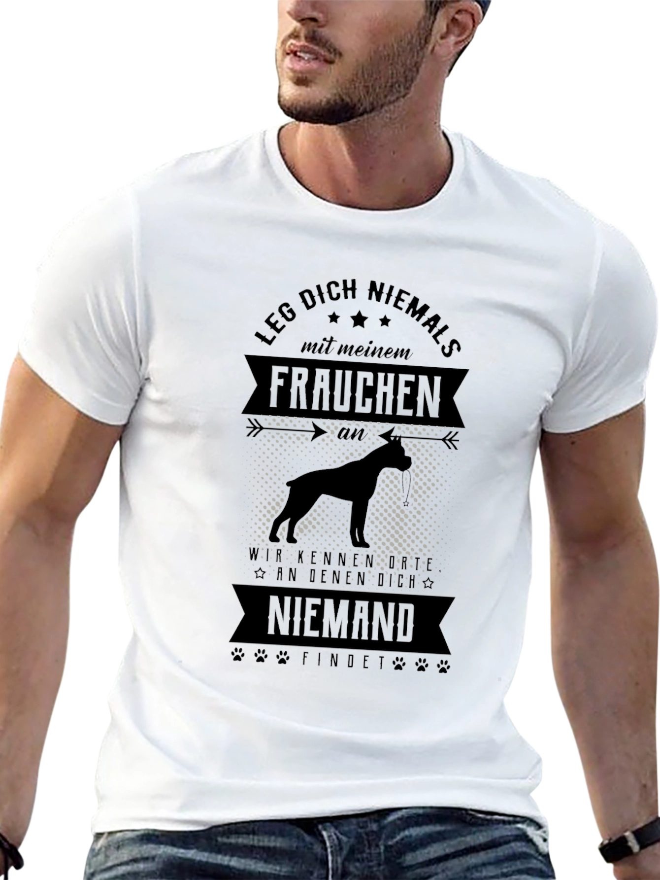 Dog Mom T-Shirt: Funny German Slogan Tee