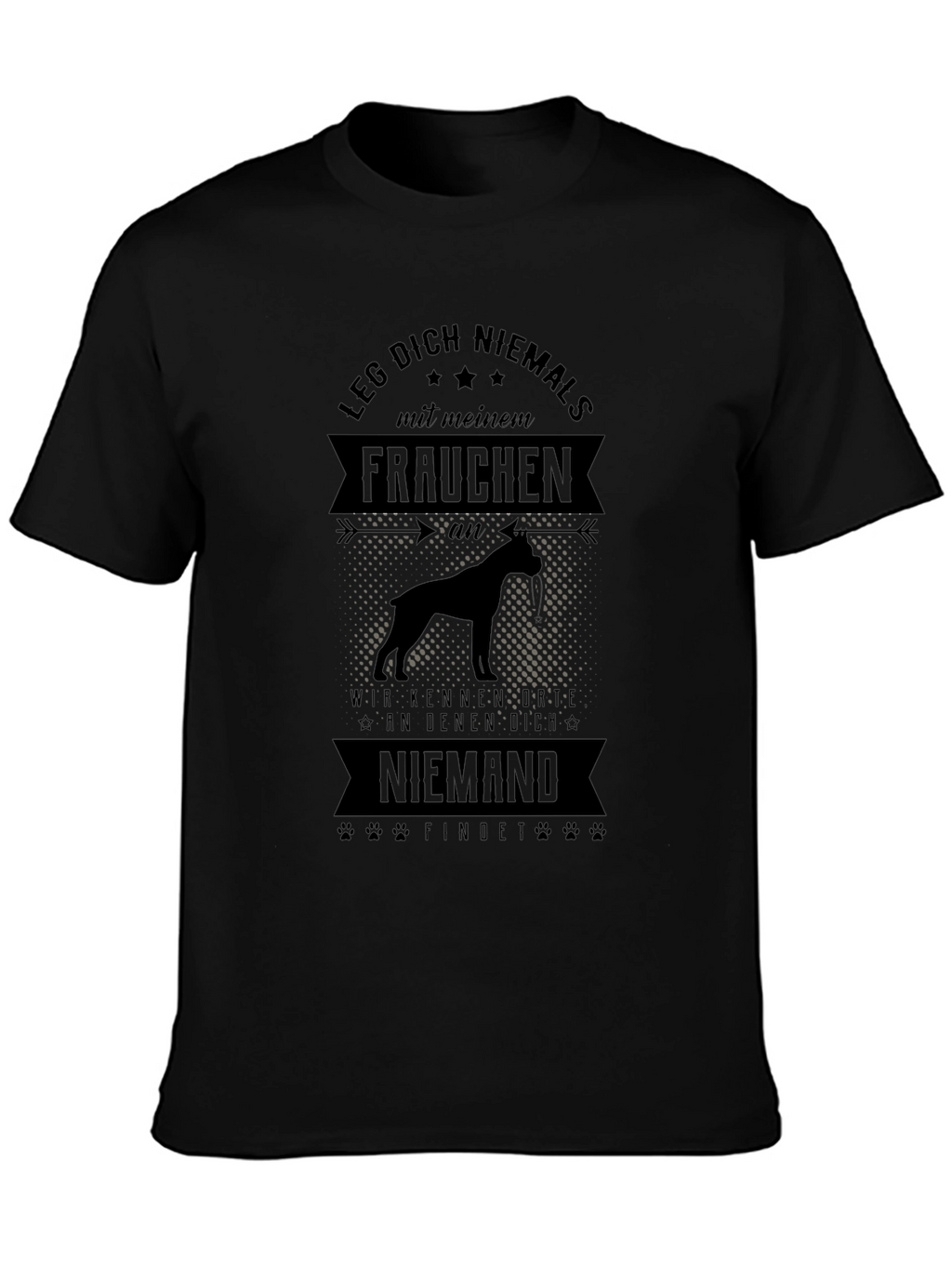 Dog Mom T-Shirt: Funny German Slogan Tee