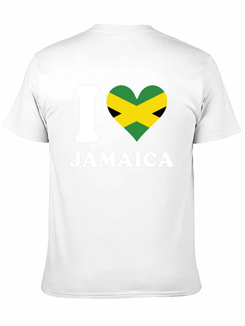 I Heart Jamaica T-Shirt - Black