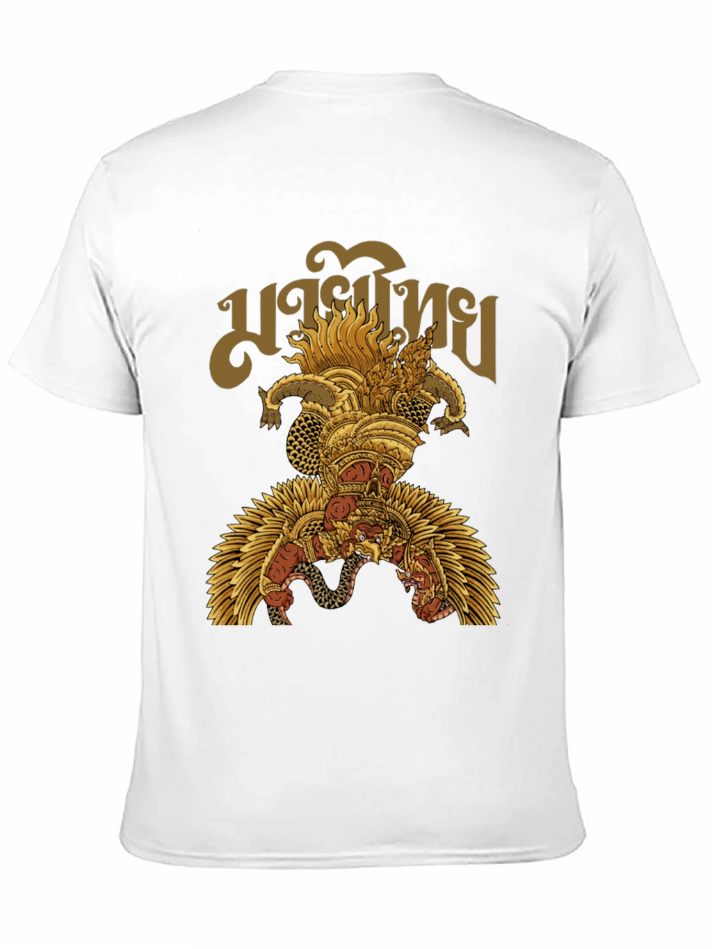 Garuda Thai Graphic T-Shirt - Mens Black Tee