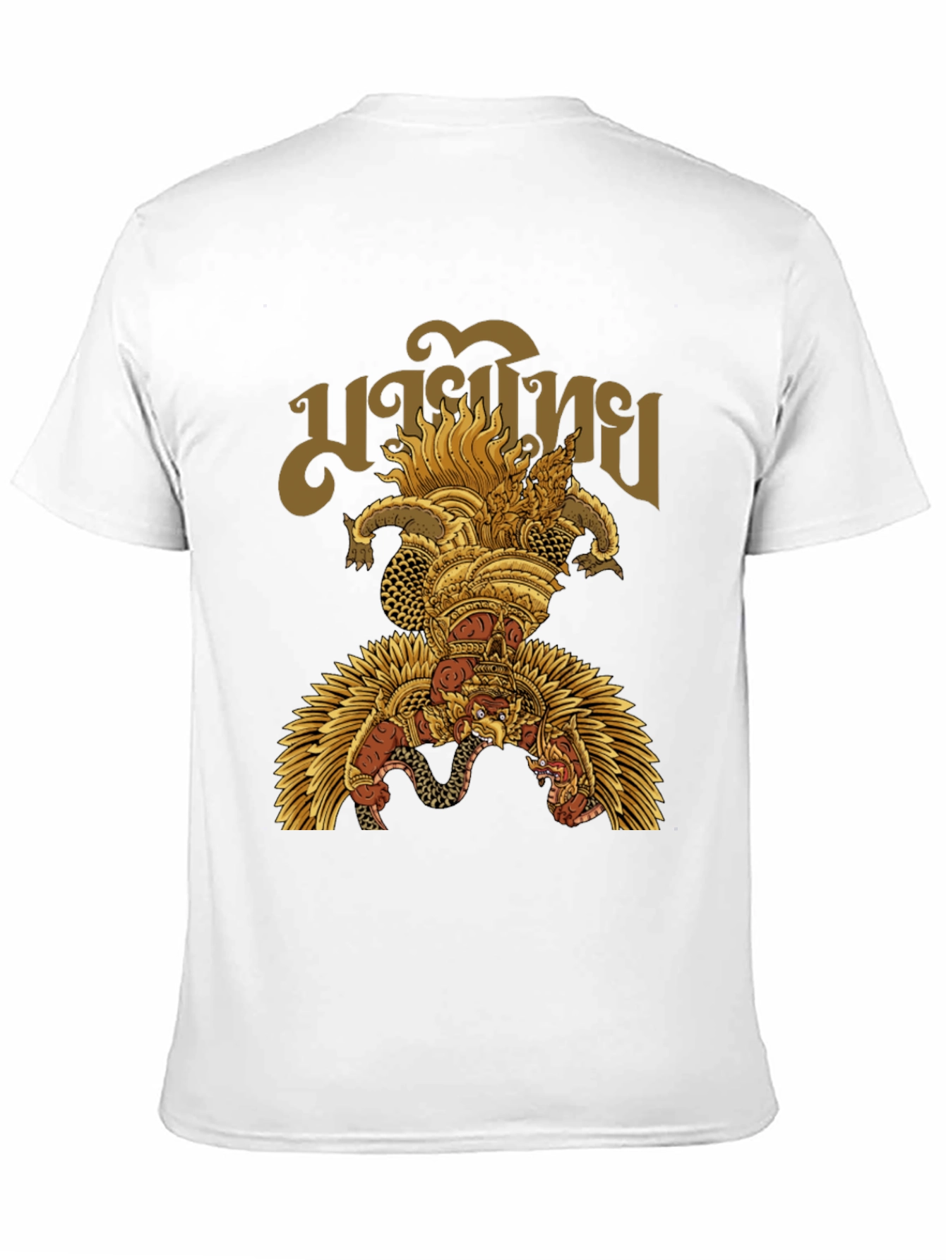Garuda Thai Graphic T-Shirt - Mens Black Tee
