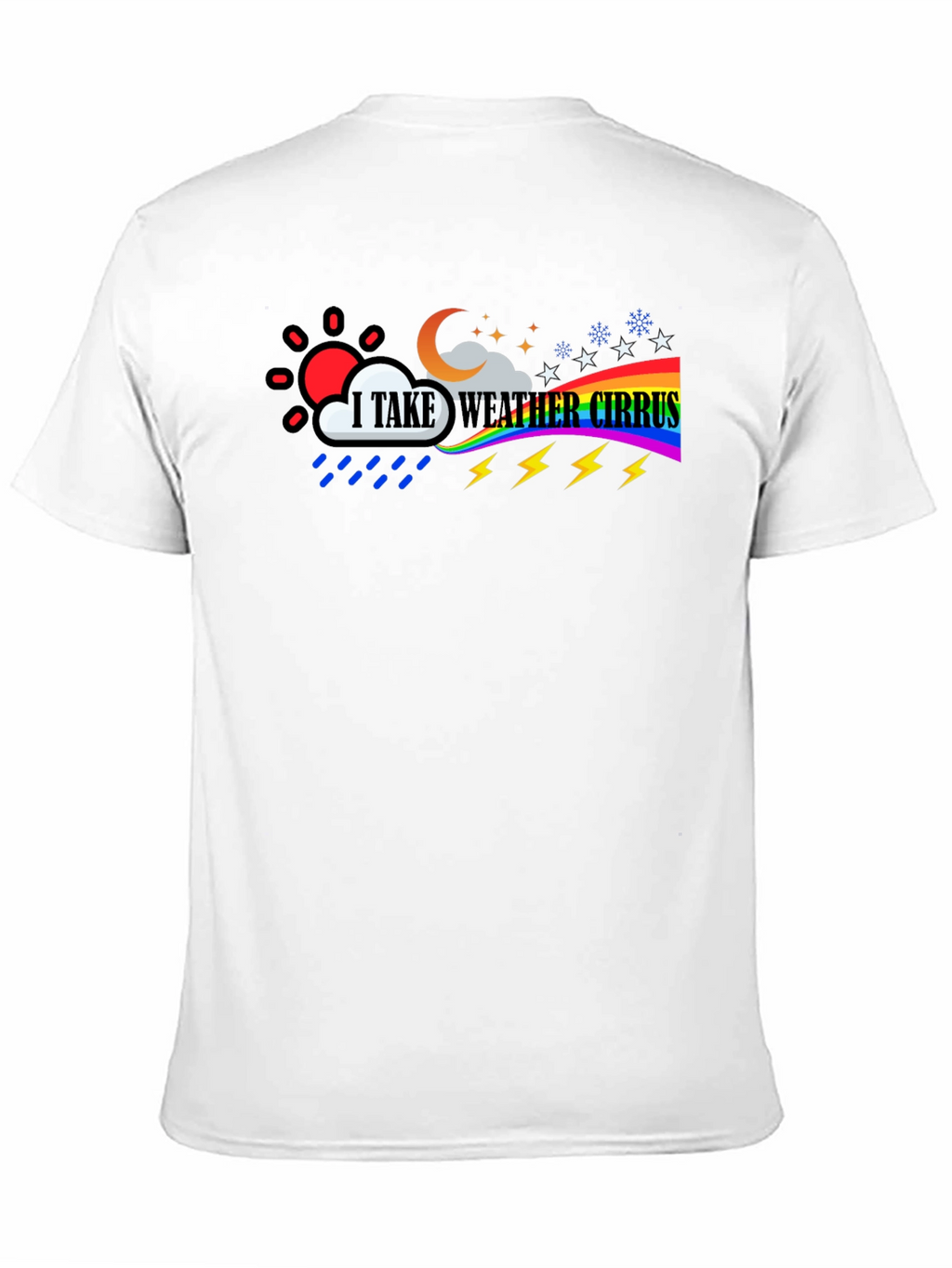 Weather Cirrus T-Shirt - Mens Black Tee