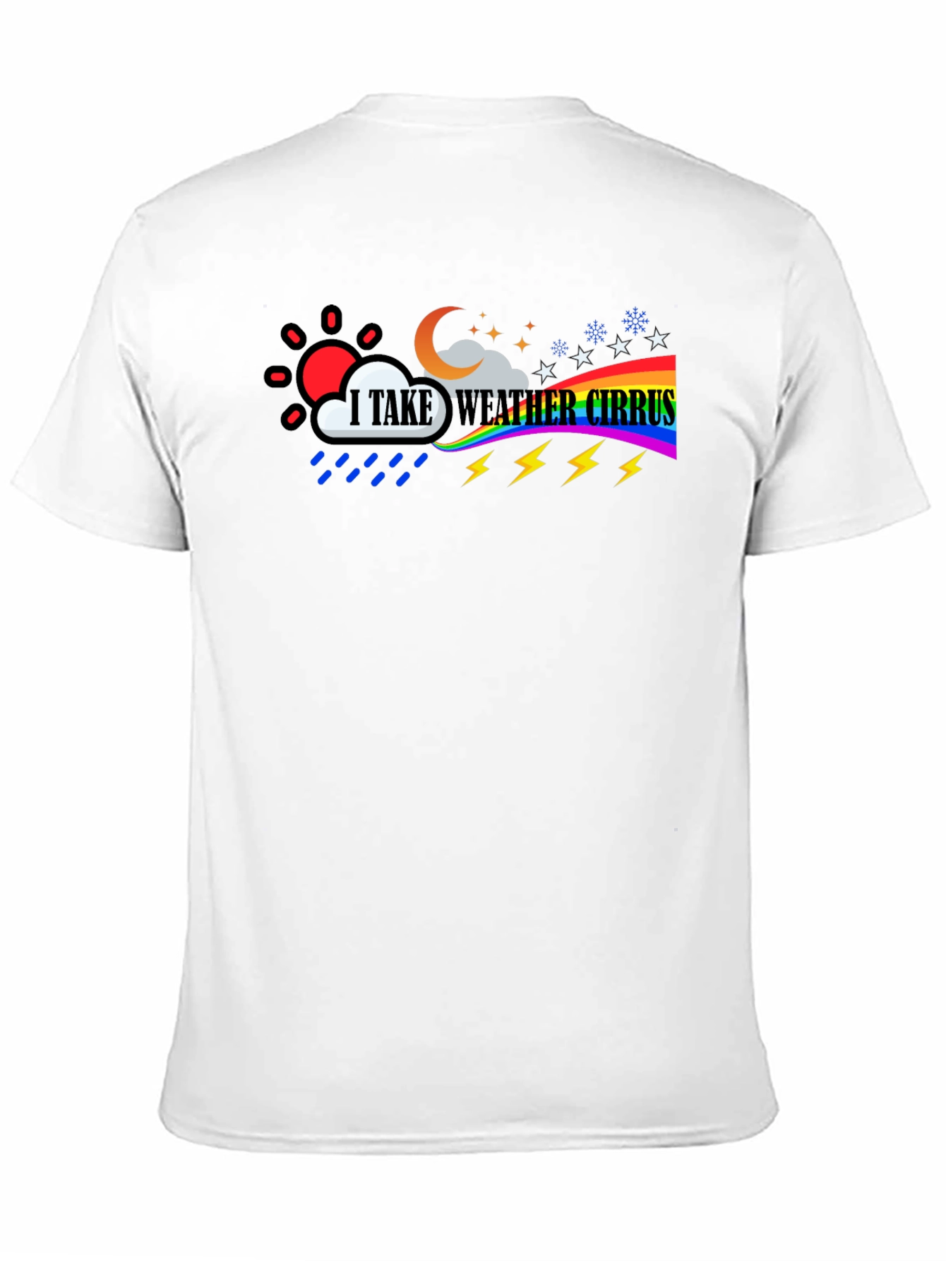 Weather Cirrus T-Shirt - Mens Black Tee