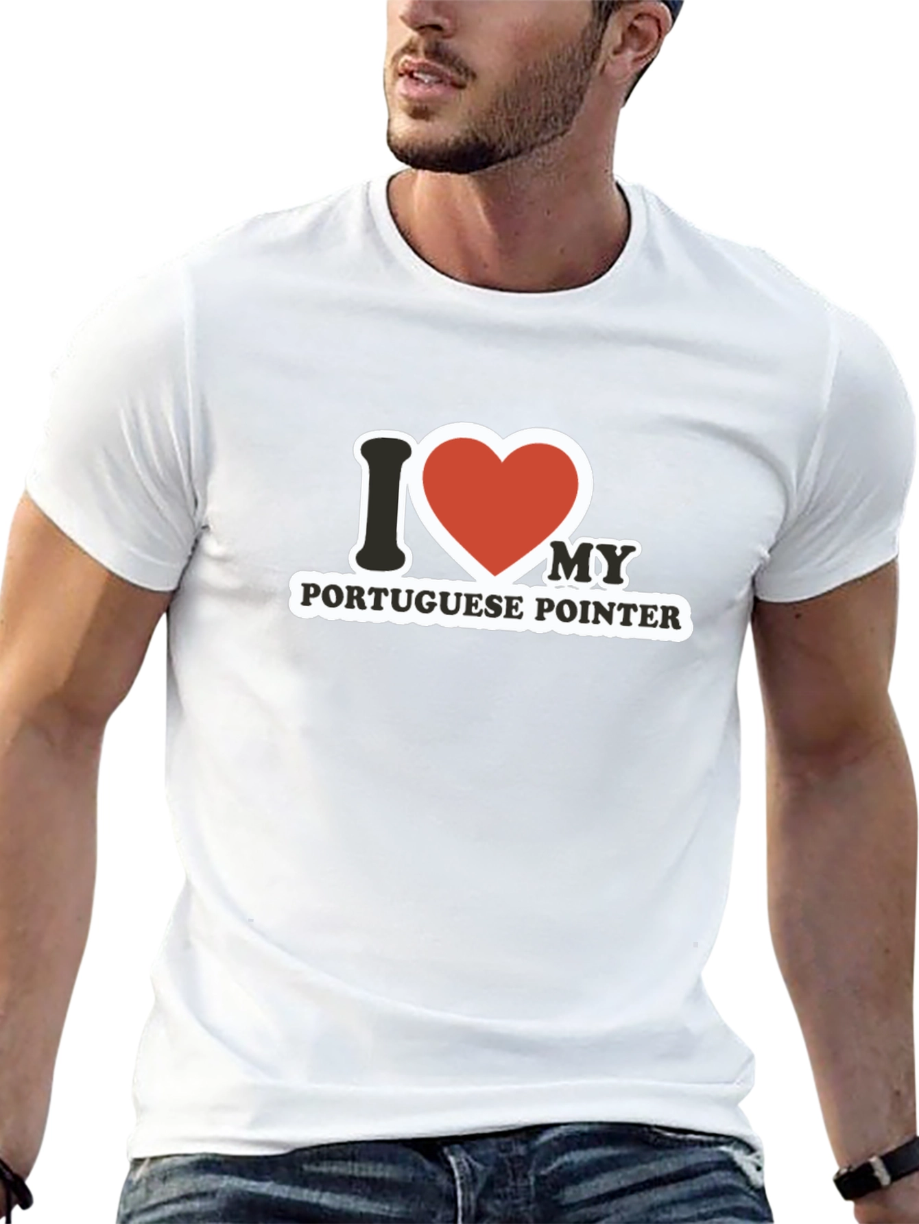 I Love My Portuguese Pointer T-Shirt