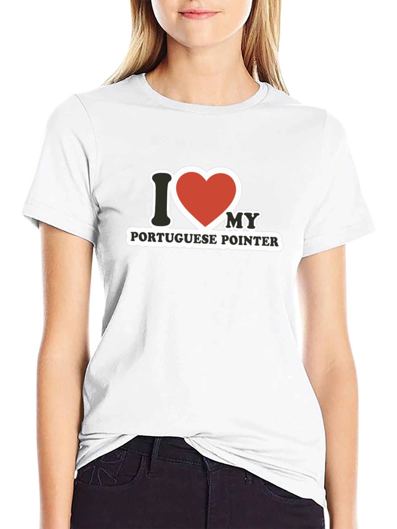 I Love My Portuguese Pointer T-Shirt