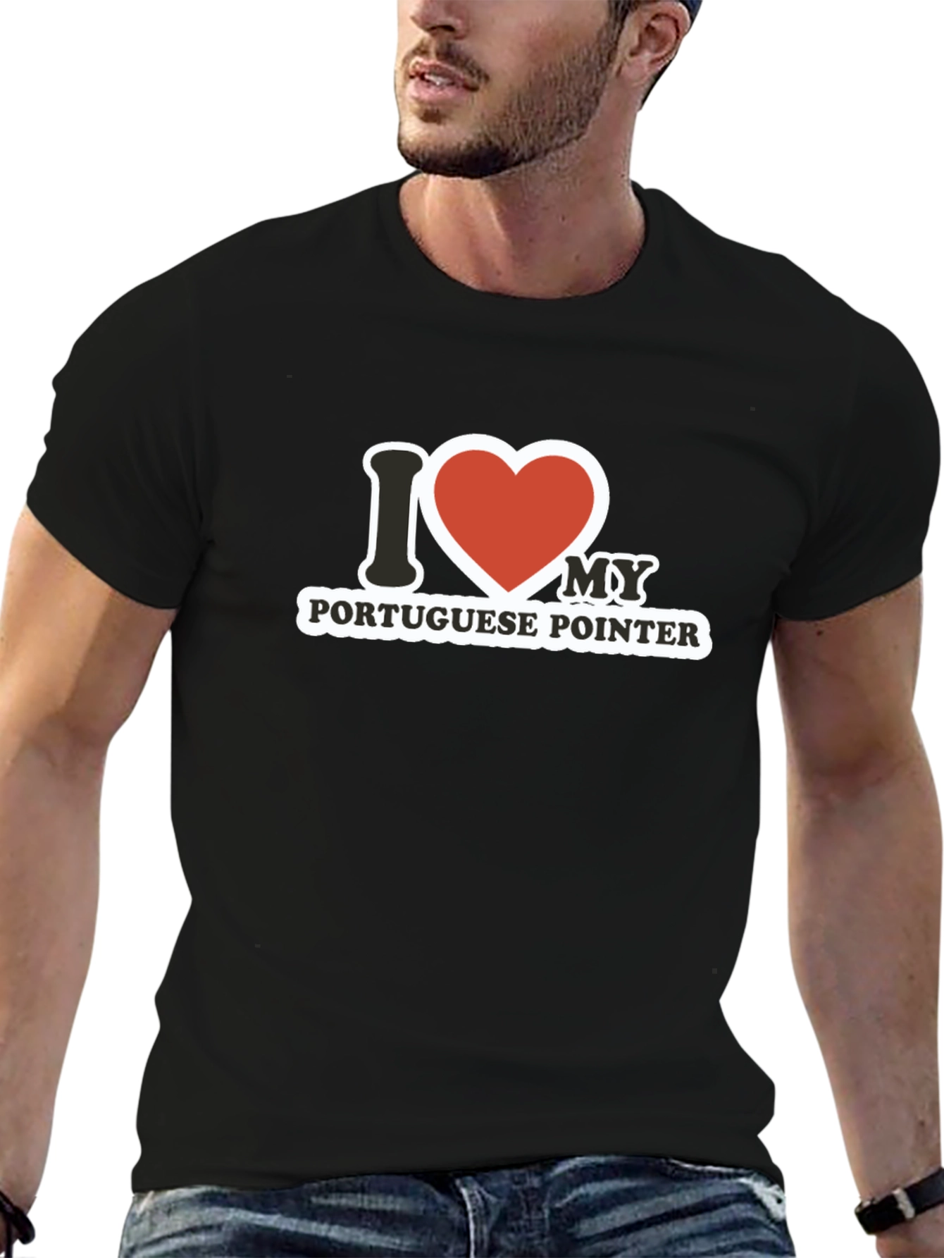 I Love My Portuguese Pointer T-Shirt