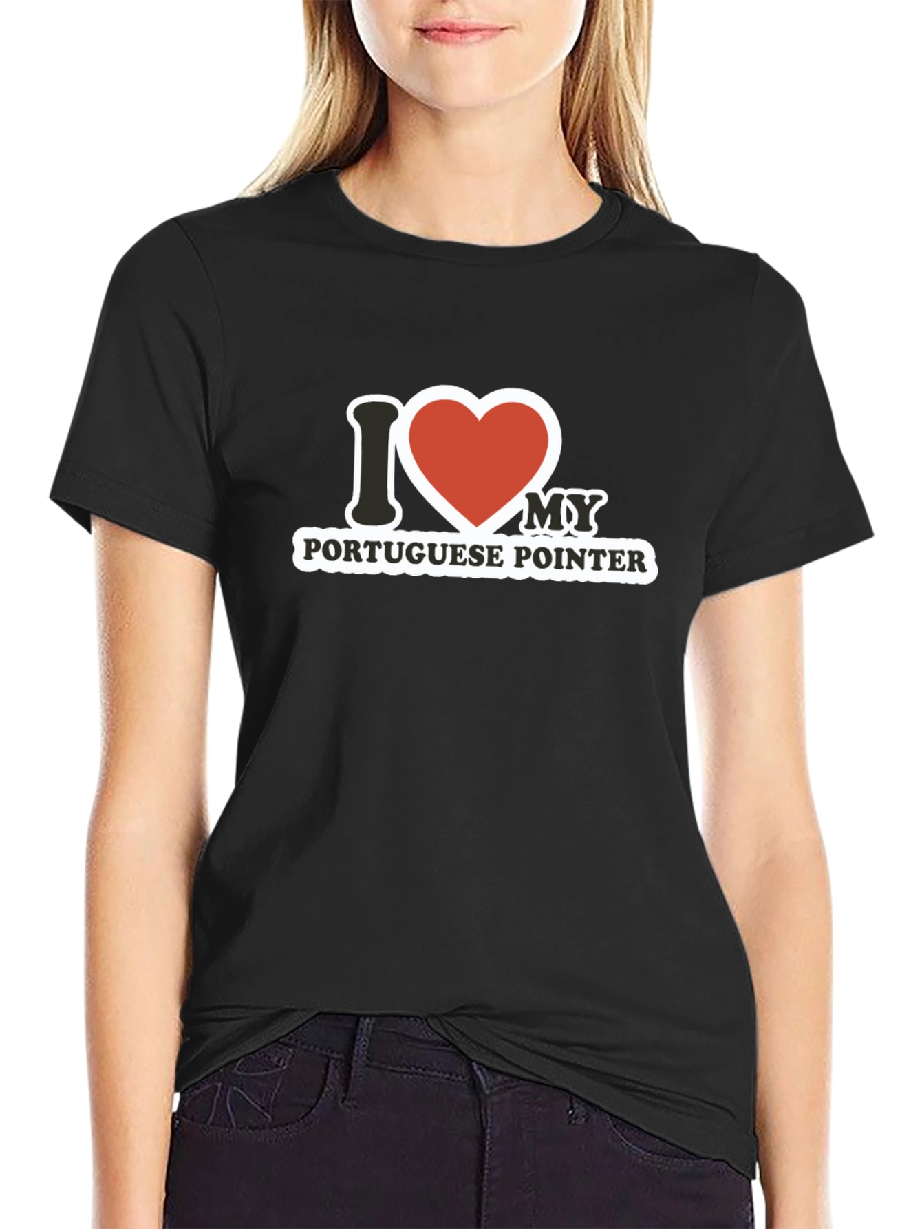 I Love My Portuguese Pointer T-Shirt