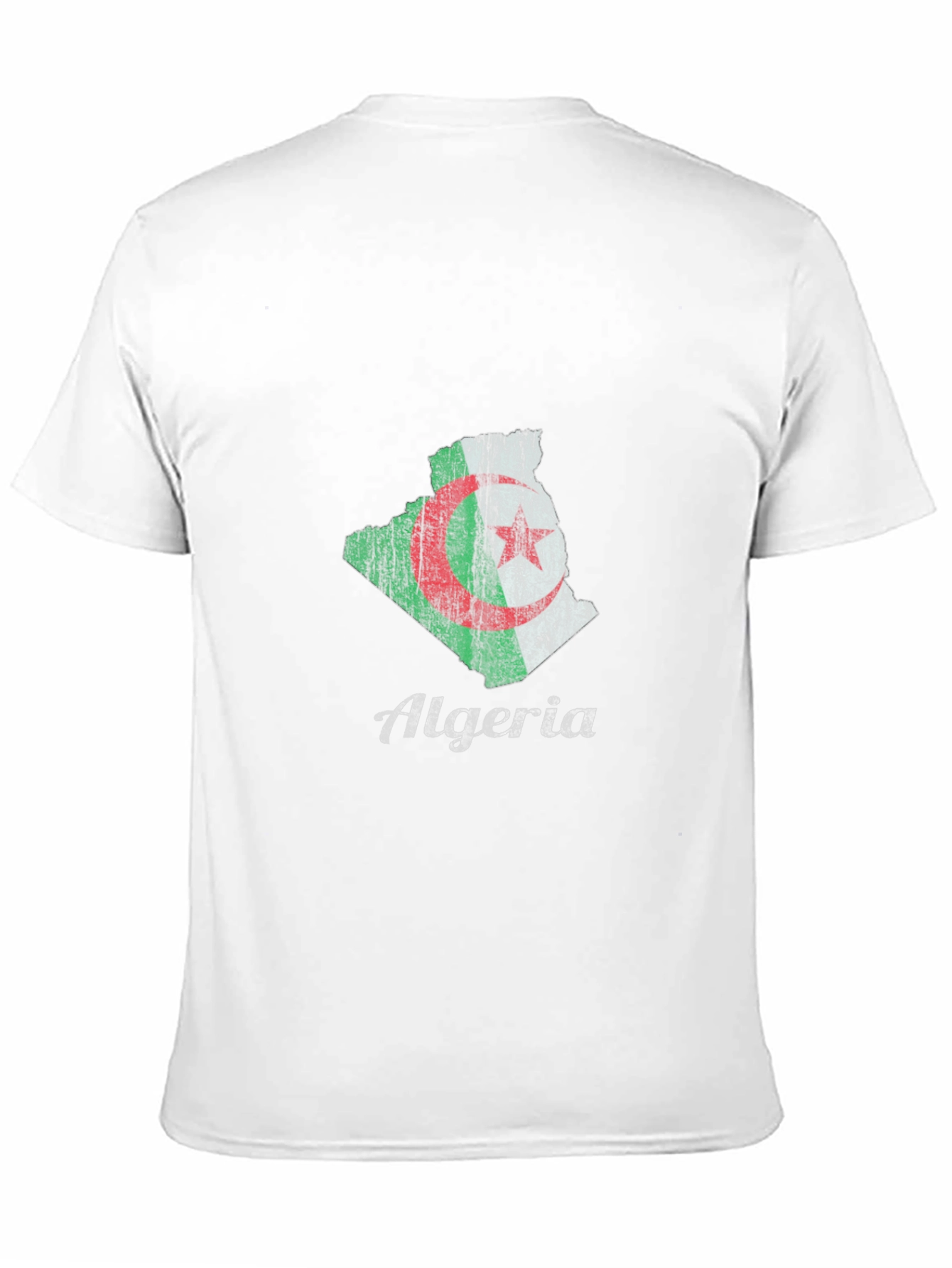 Algeria Flag Map T-Shirt
