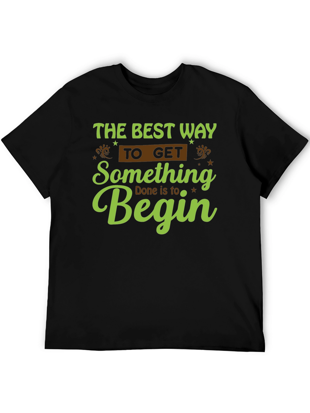 Motivational Graphic Tee - Begin!