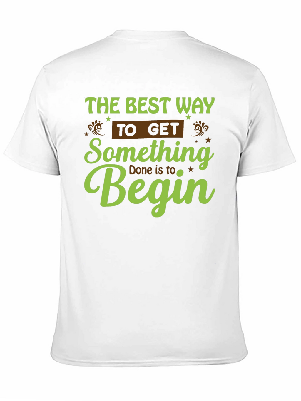 Motivational Graphic Tee - Begin!