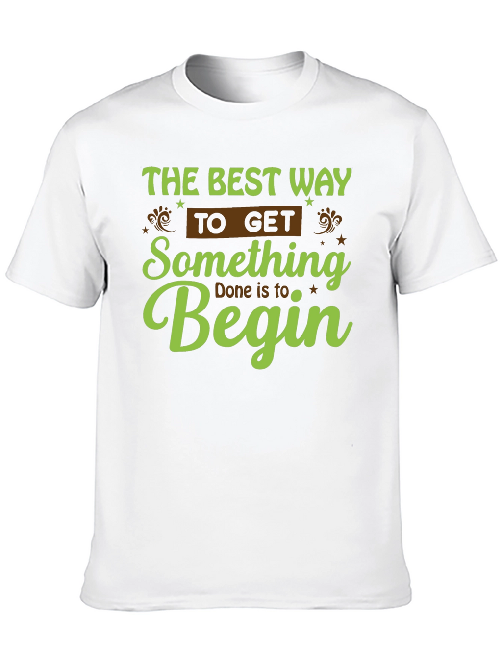 Motivational Graphic Tee - Begin!