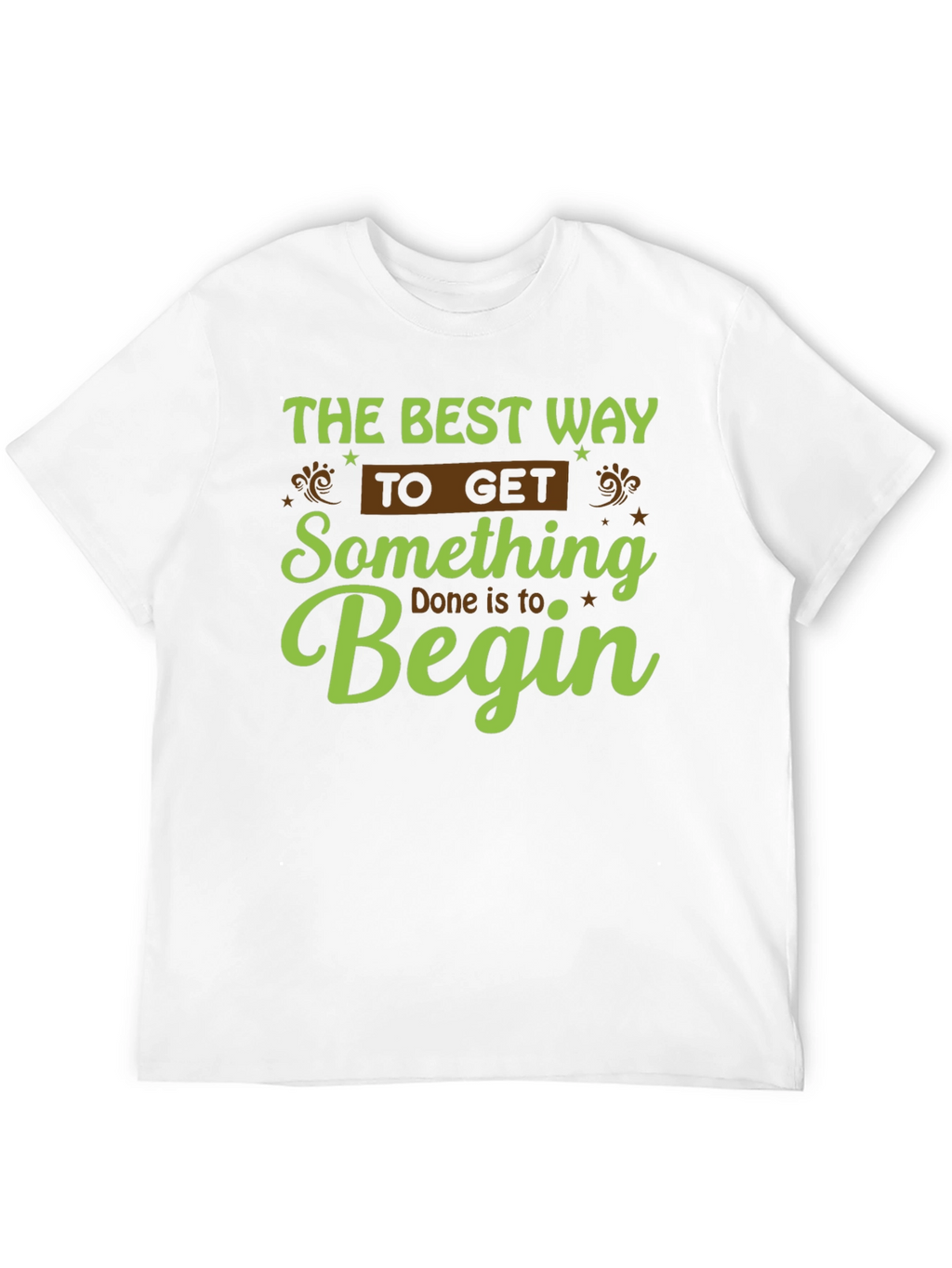Motivational Graphic Tee - Begin!