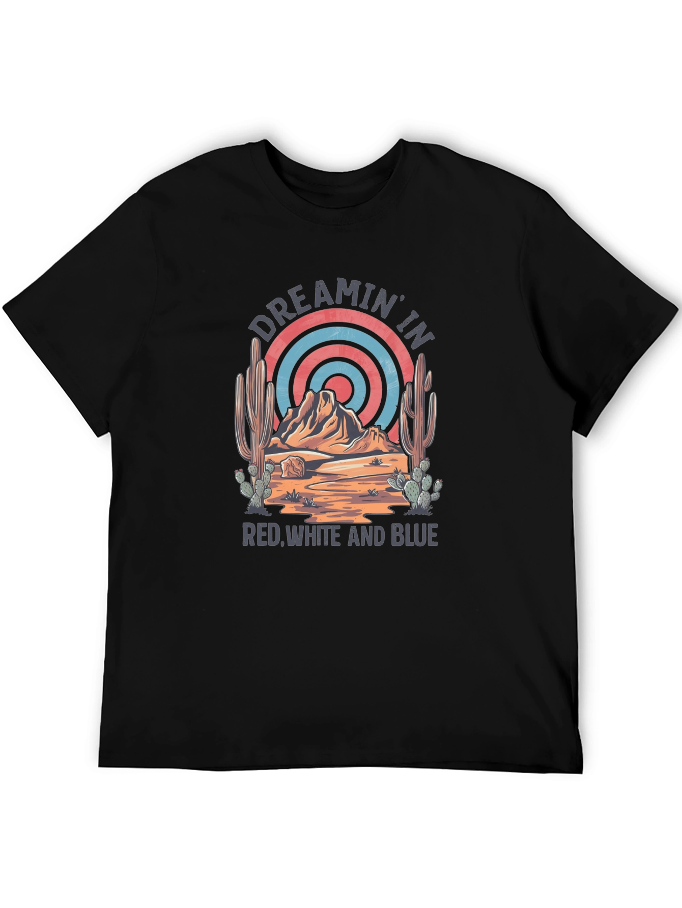 Dreamin In Red White And Blue Graphic Tee