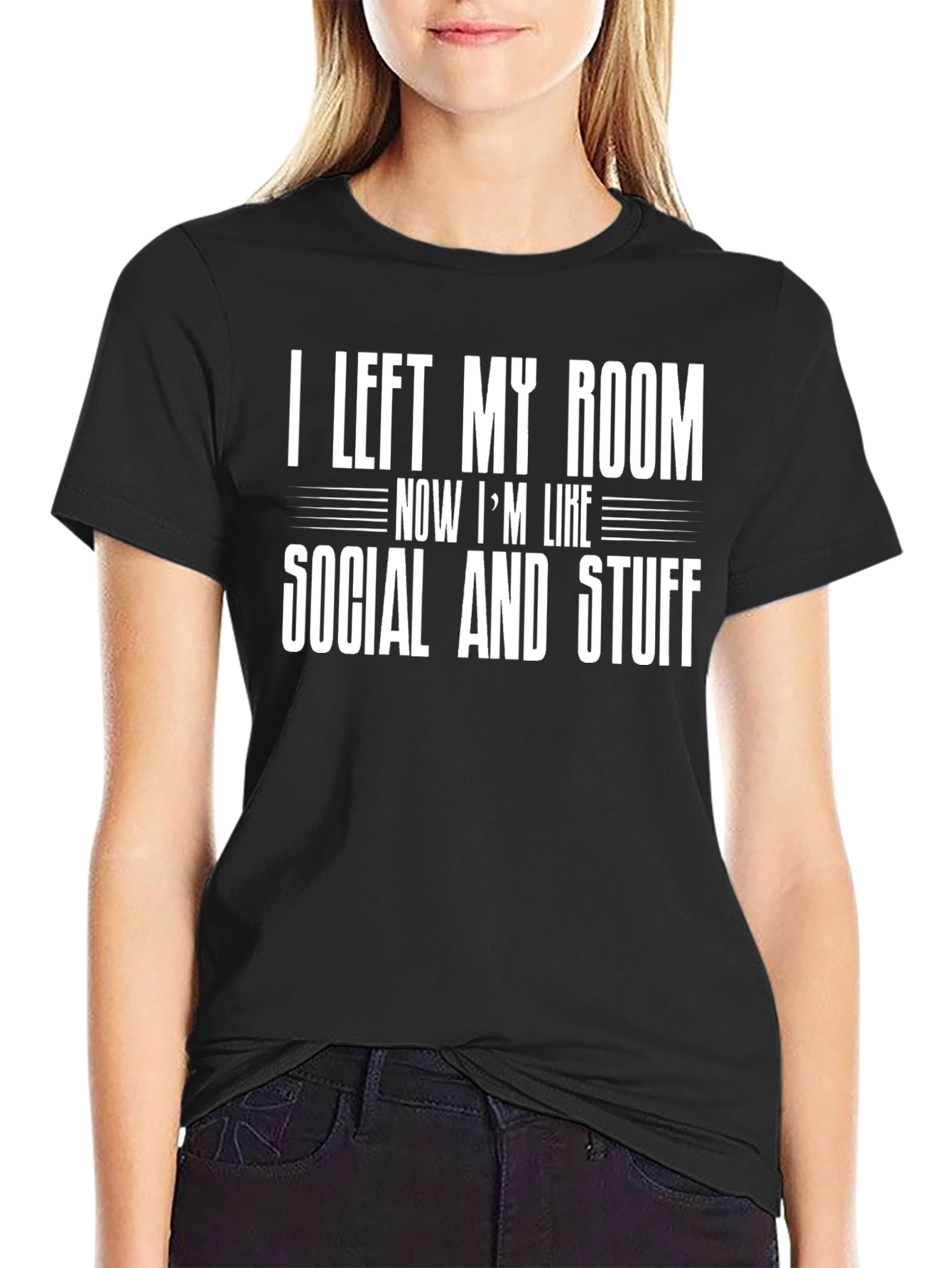Social and Stuff T-Shirt - Funny Graphic Tee