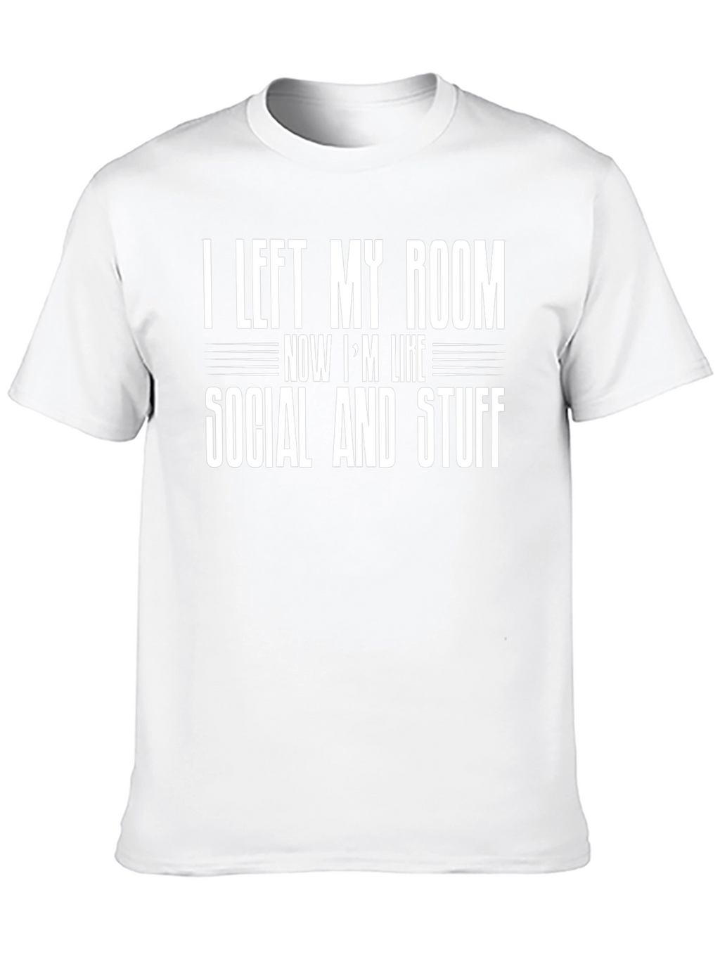 Social and Stuff T-Shirt - Funny Graphic Tee