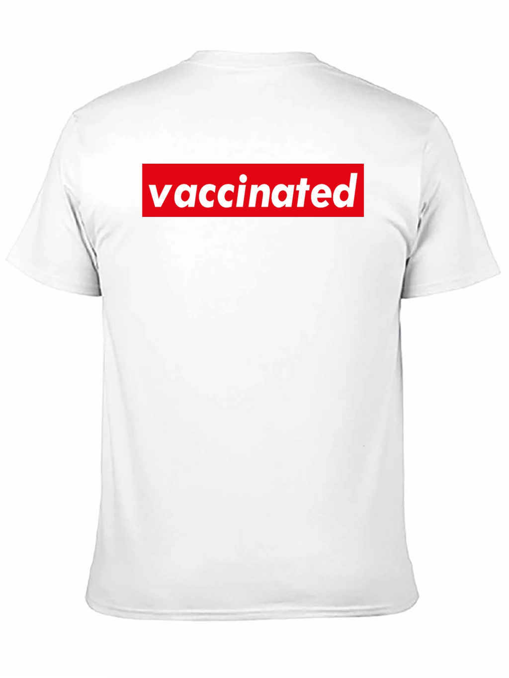 Vaccinated Graphic Tee - Black