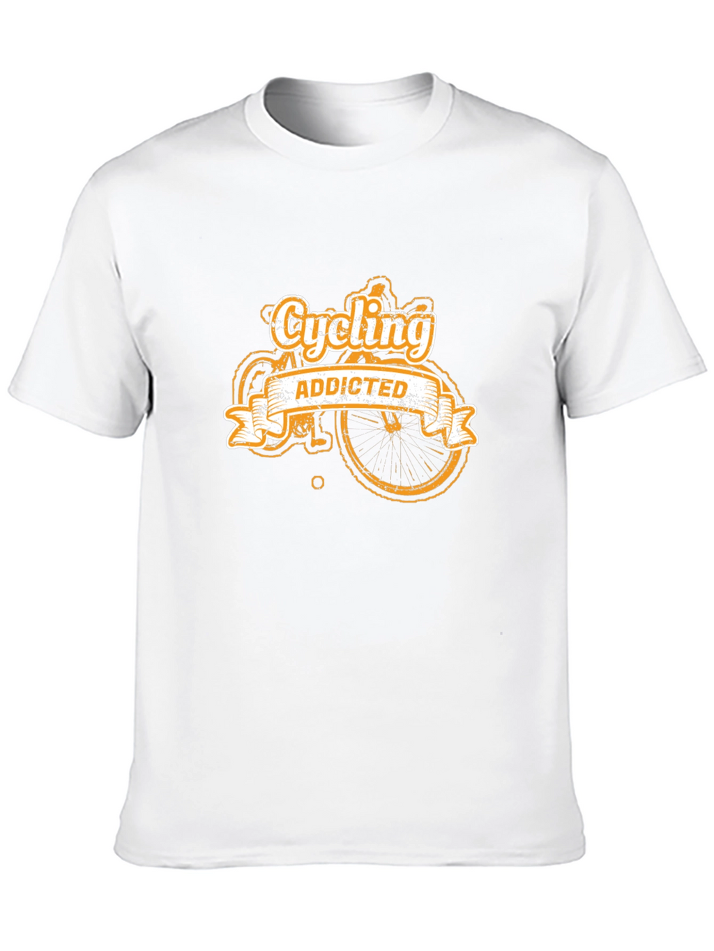 Cycling Addicted T-Shirt - Black