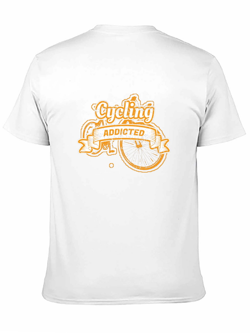 Cycling Addicted T-Shirt - Black