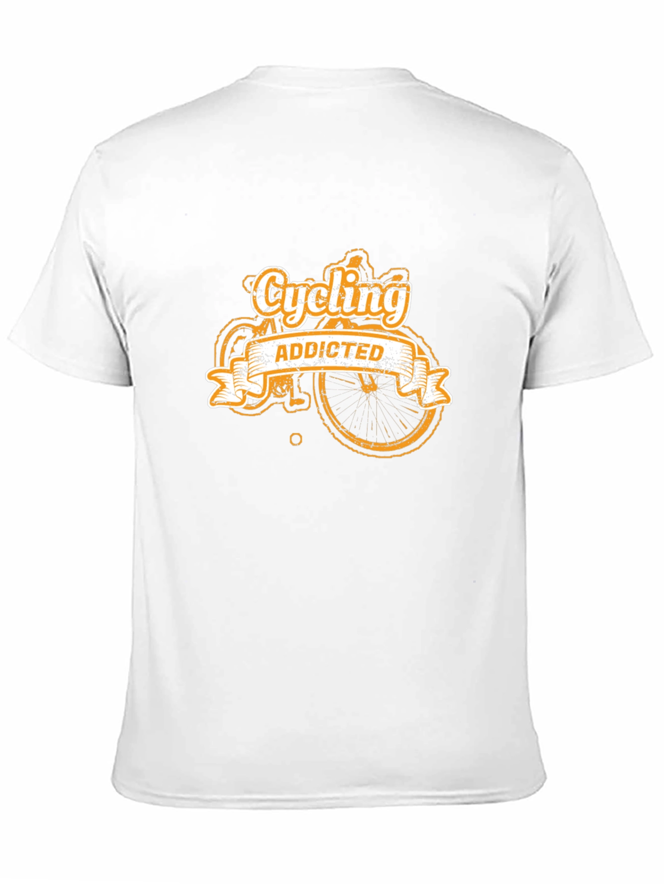 Cycling Addicted T-Shirt - Black