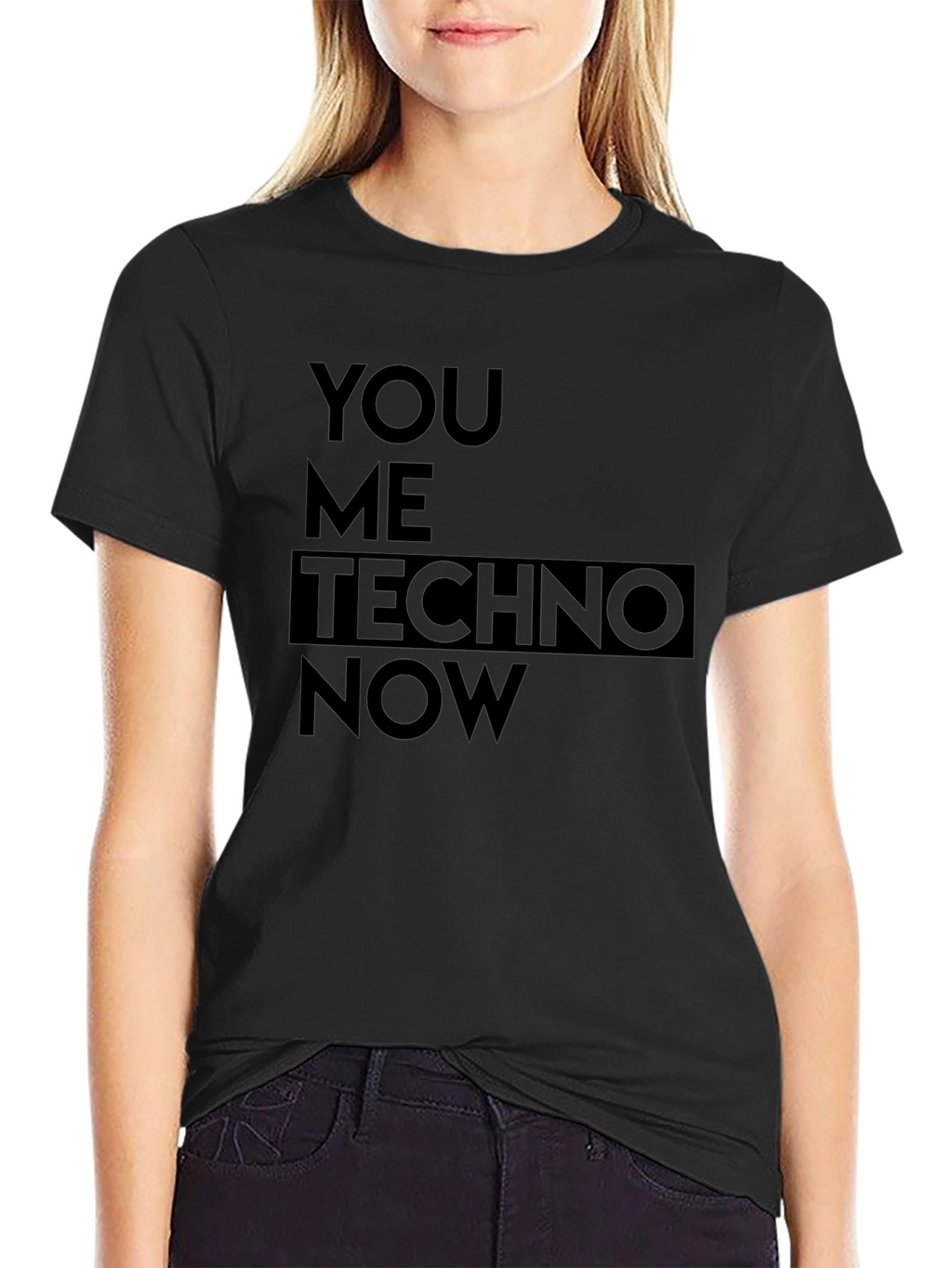 You Me Techno Now Graphic Tee