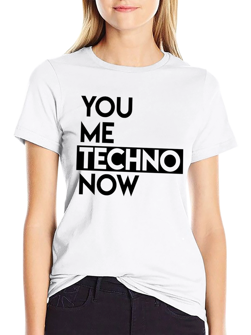 You Me Techno Now Graphic Tee