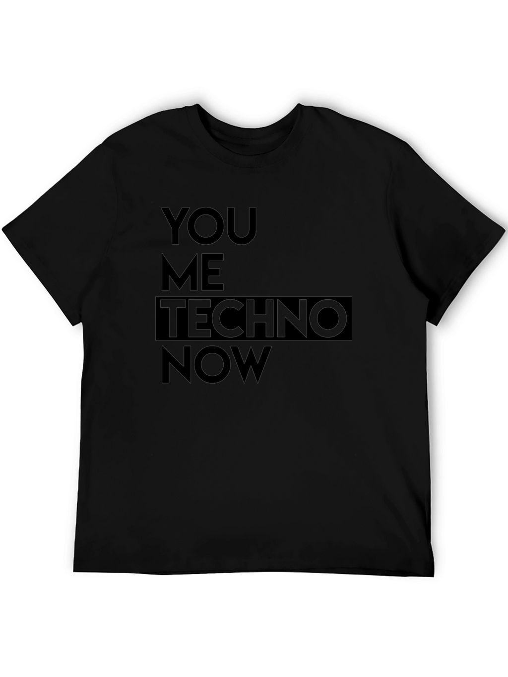 You Me Techno Now Graphic Tee