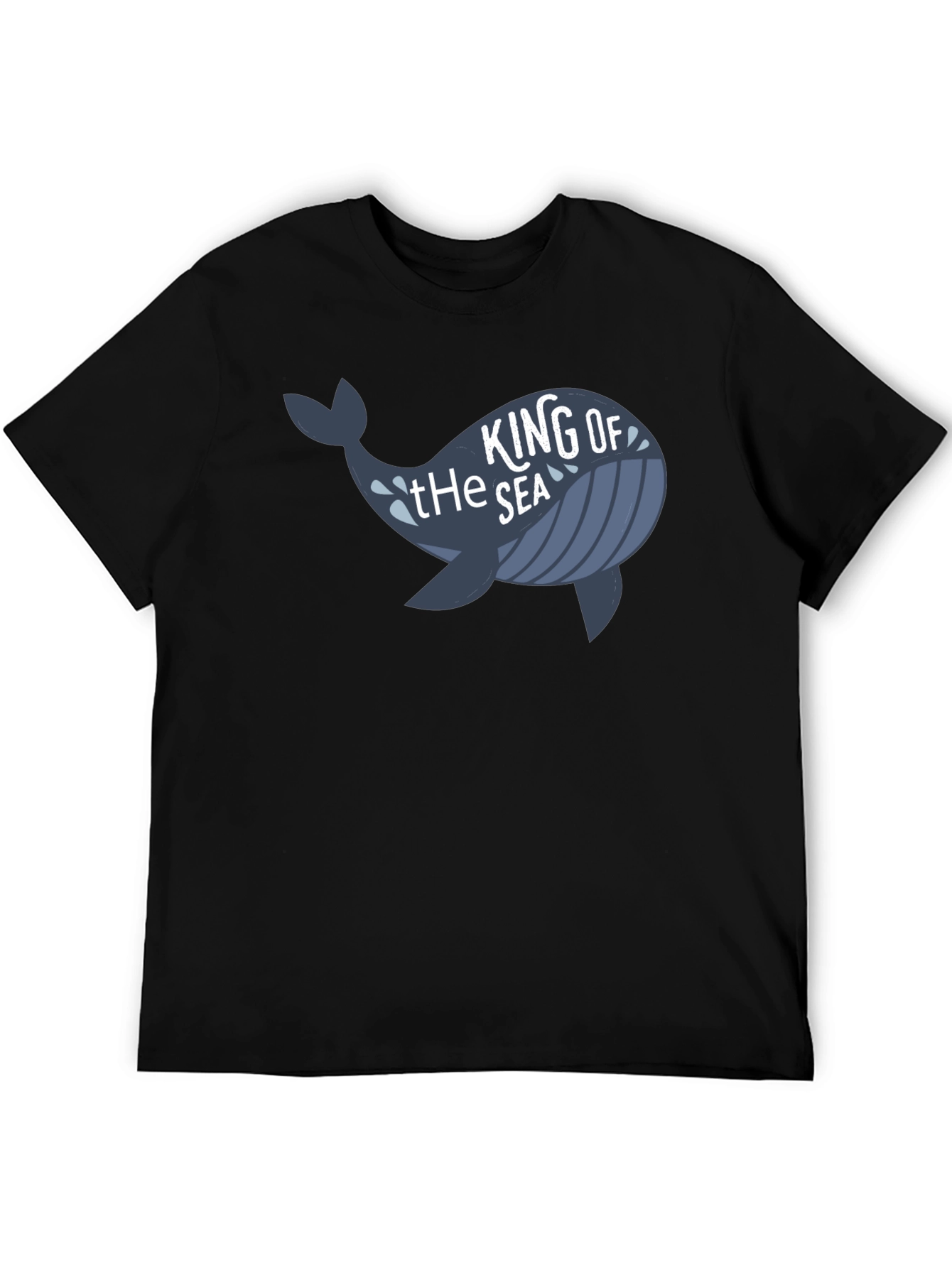 King of the Sea Whale Graphic T-Shirt