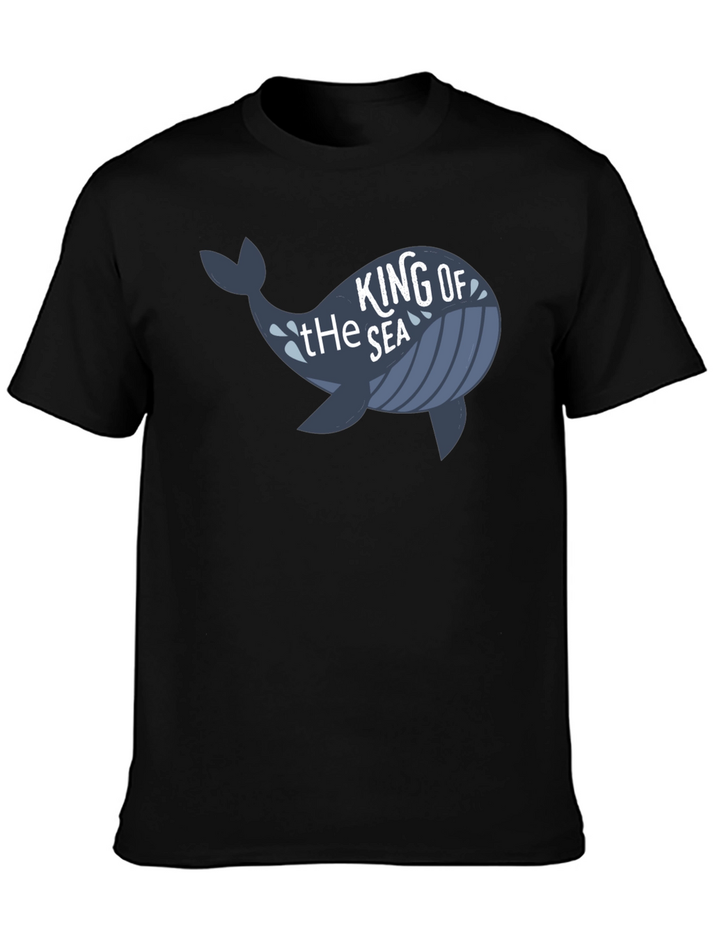 King of the Sea Whale Graphic T-Shirt