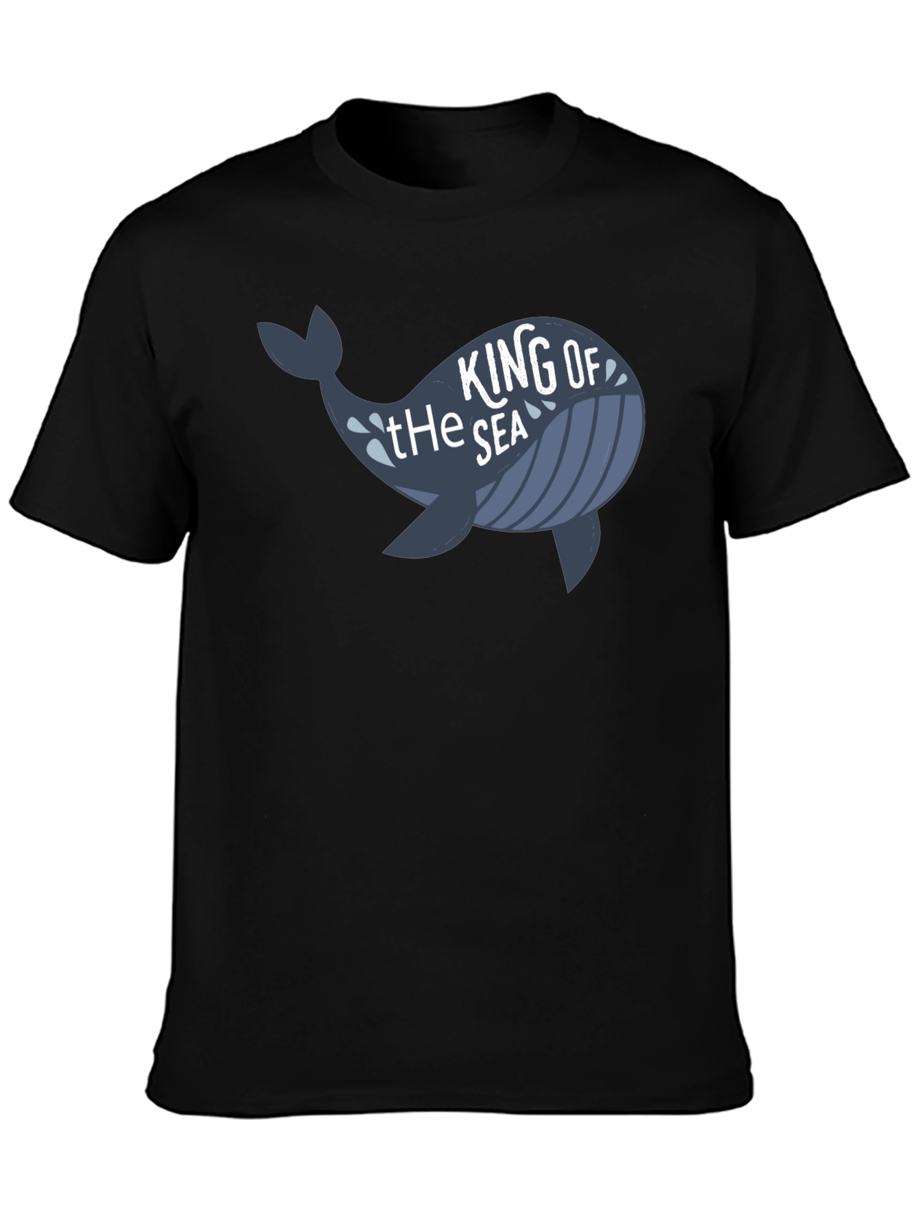 King of the Sea Whale Graphic T-Shirt