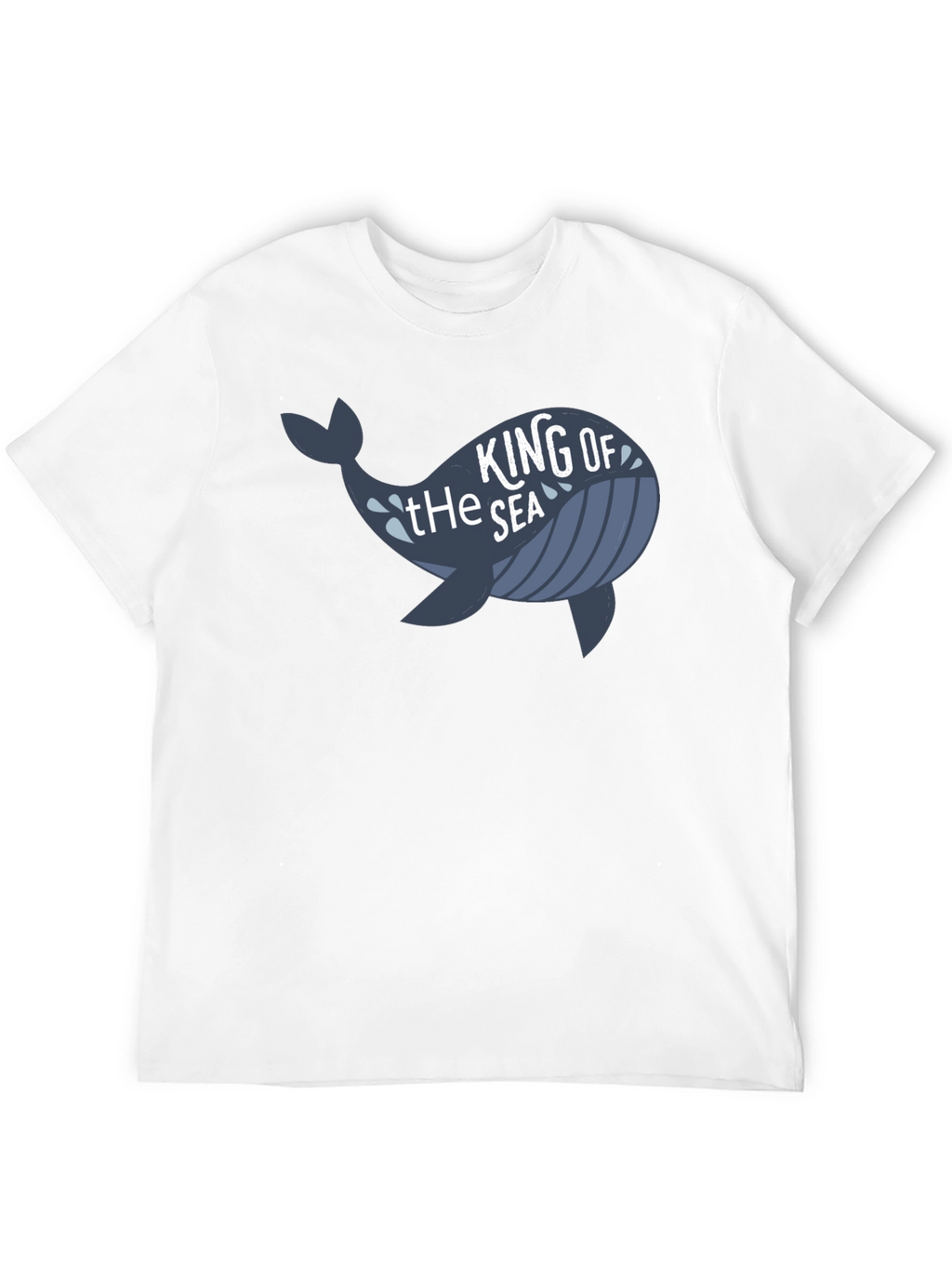 King of the Sea Whale Graphic T-Shirt