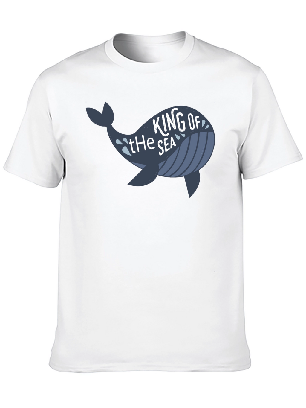 King of the Sea Whale Graphic T-Shirt
