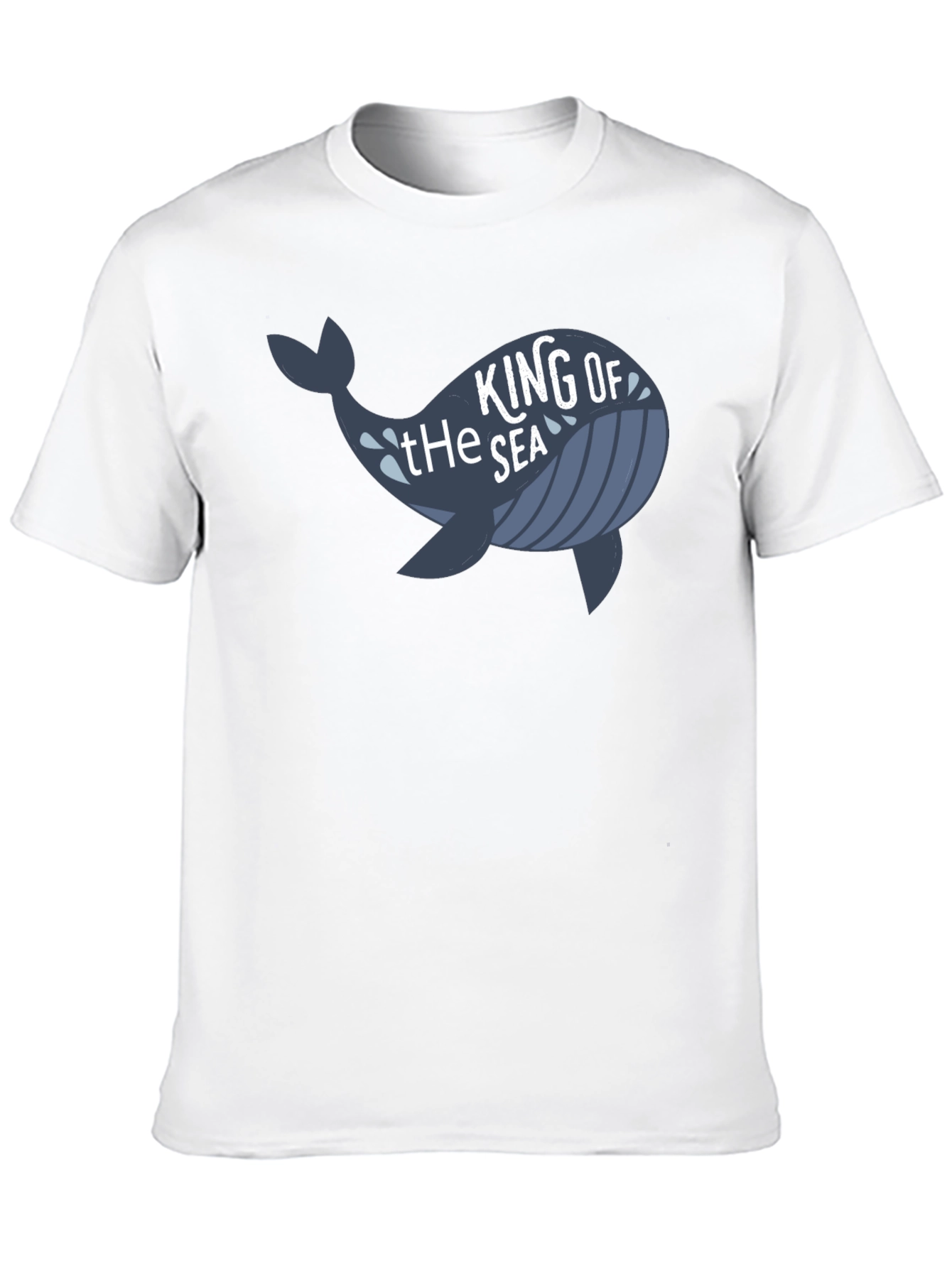 King of the Sea Whale Graphic T-Shirt