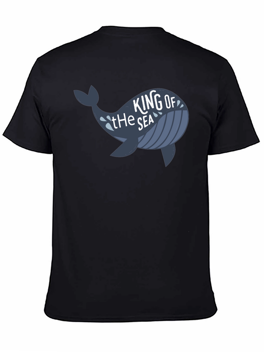 King of the Sea Whale Graphic T-Shirt