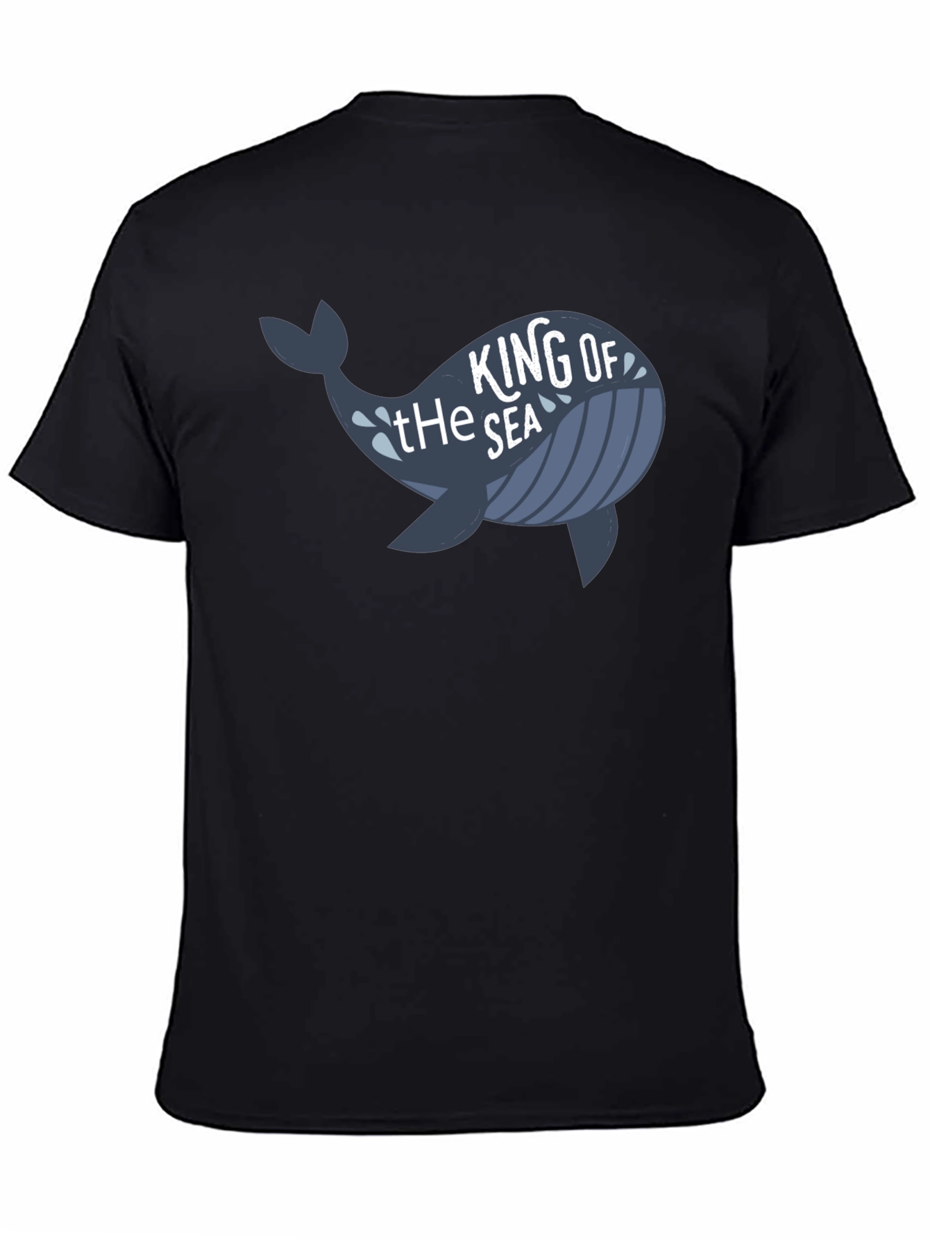King of the Sea Whale Graphic T-Shirt