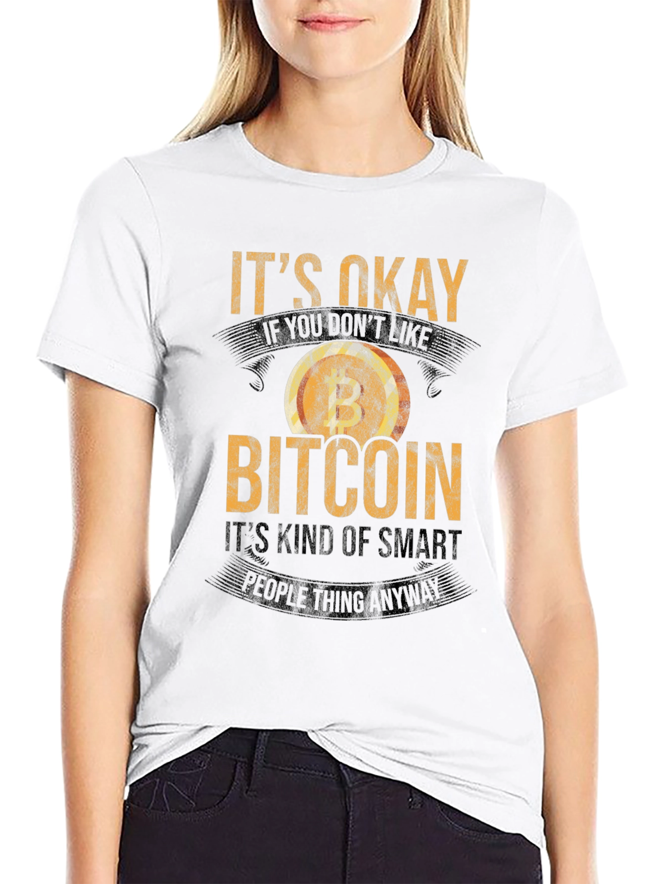 Bitcoin Humor Graphic T-Shirt