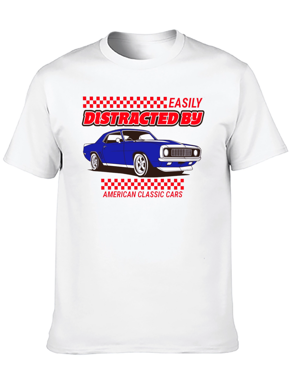 Distracted By Classic Cars T-Shirt