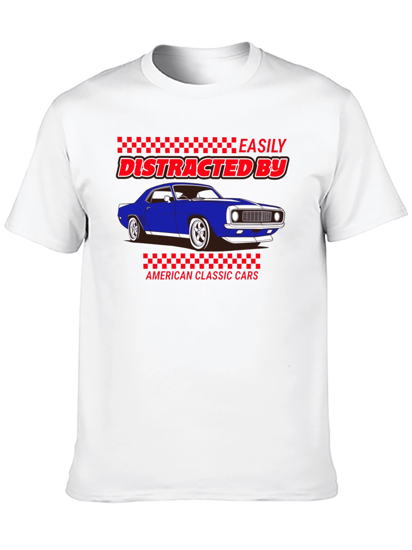 Distracted By Classic Cars T-Shirt
