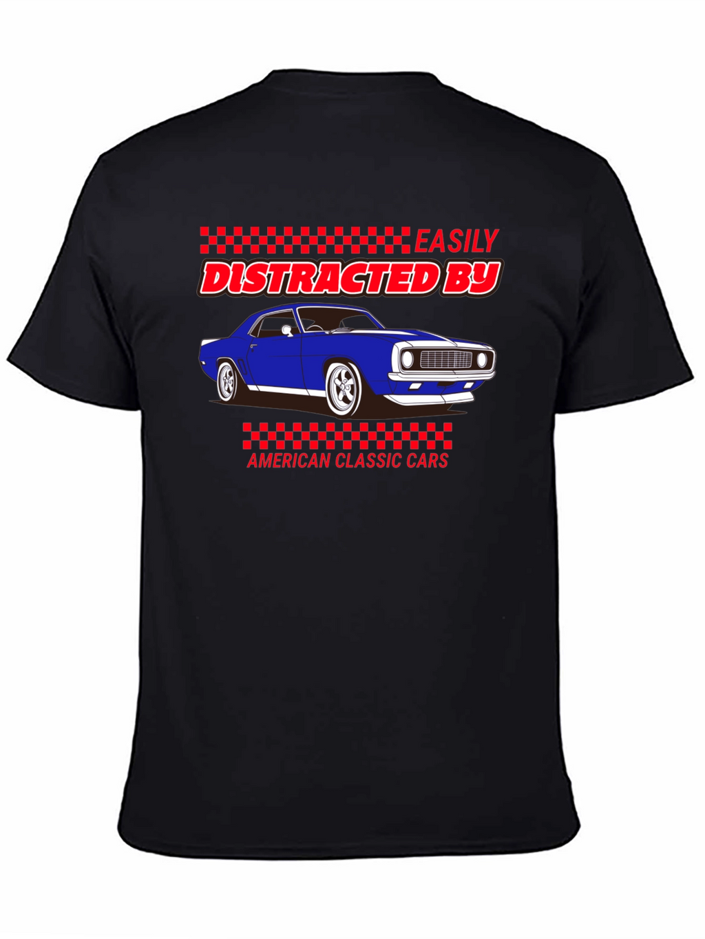 Distracted By Classic Cars T-Shirt