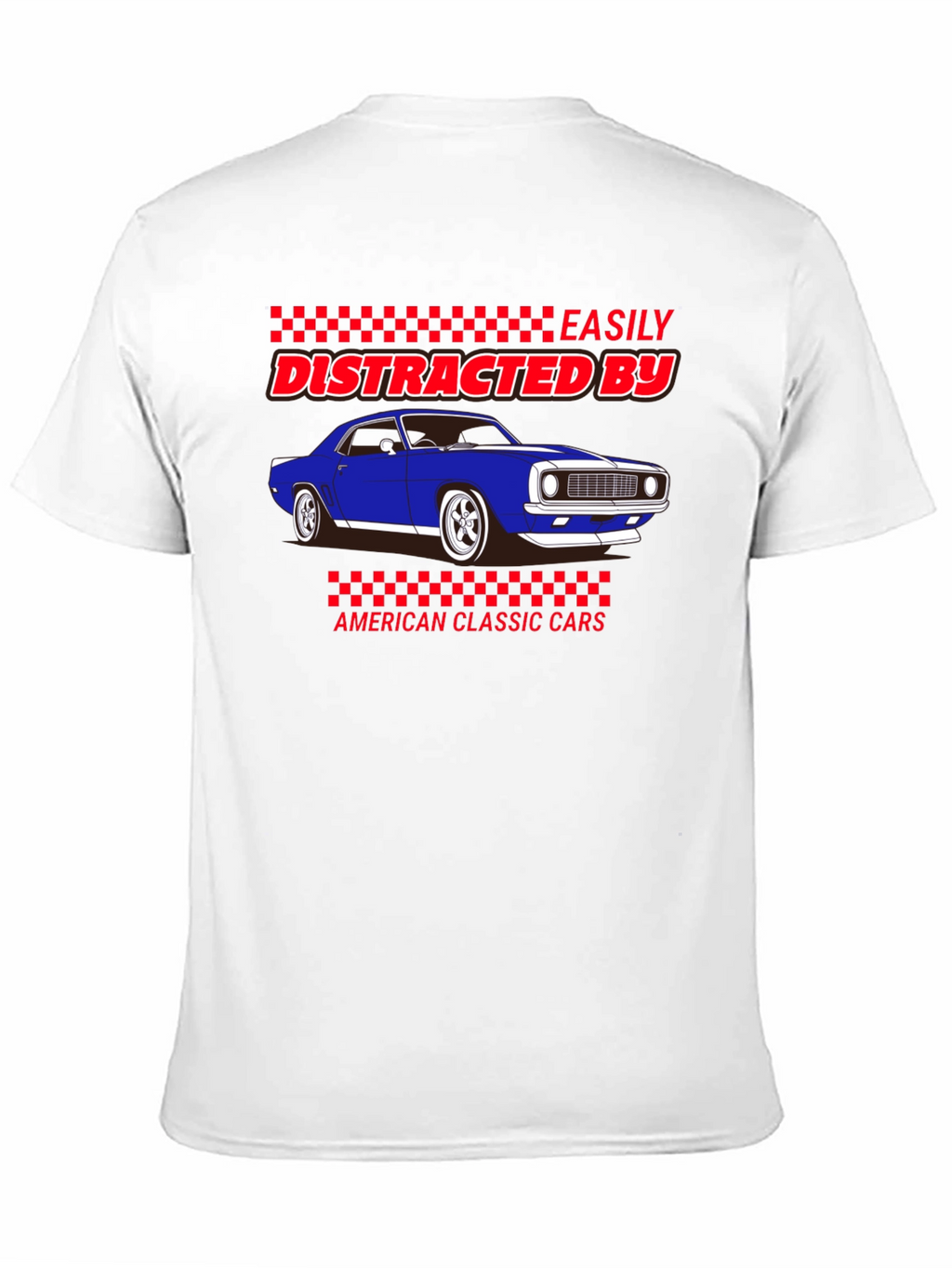 Distracted By Classic Cars T-Shirt