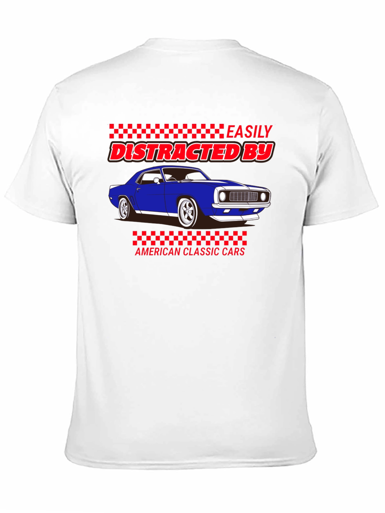 Distracted By Classic Cars T-Shirt
