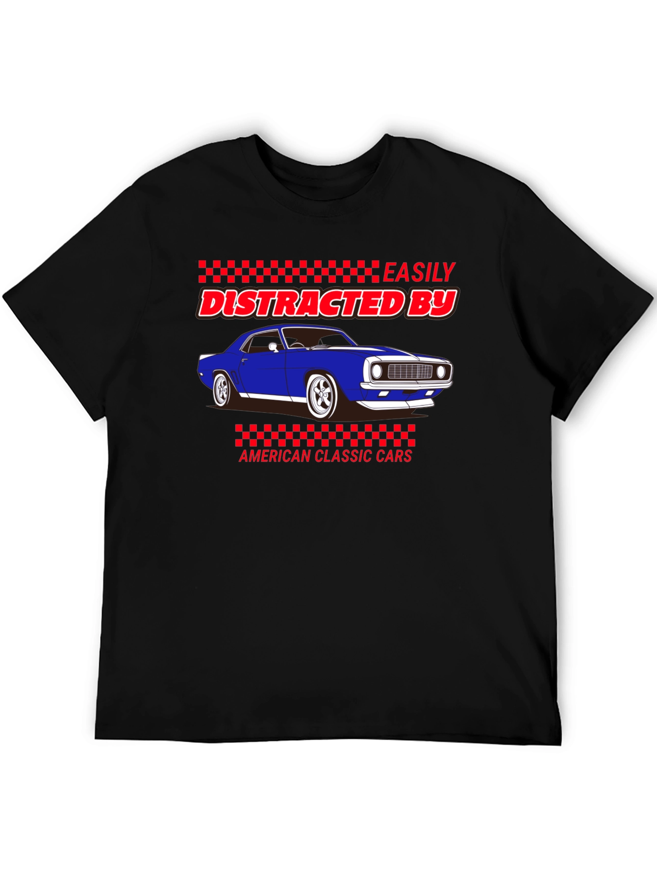 Distracted By Classic Cars T-Shirt