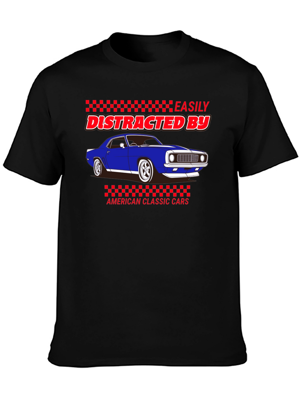 Distracted By Classic Cars T-Shirt