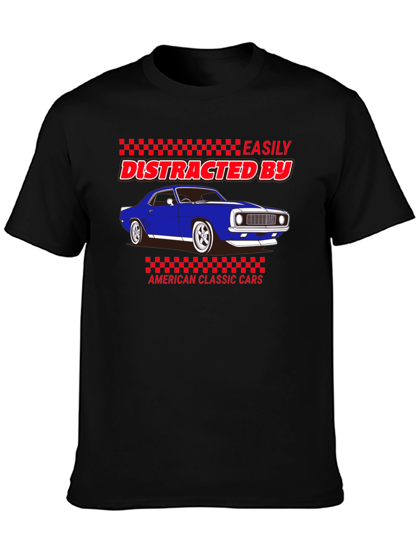 Distracted By Classic Cars T-Shirt