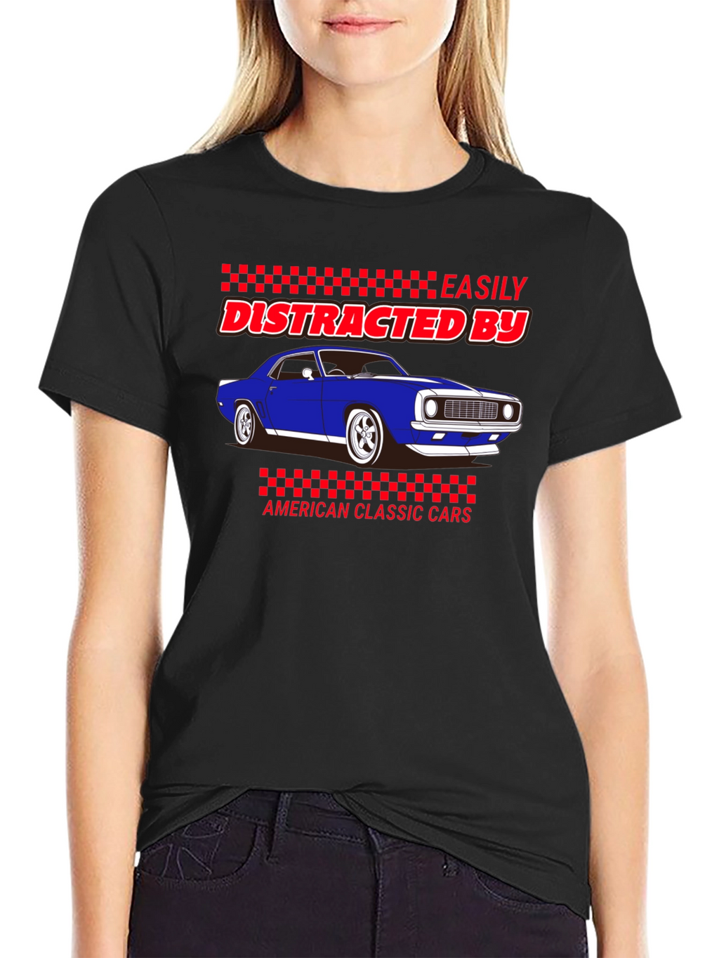Distracted By Classic Cars T-Shirt