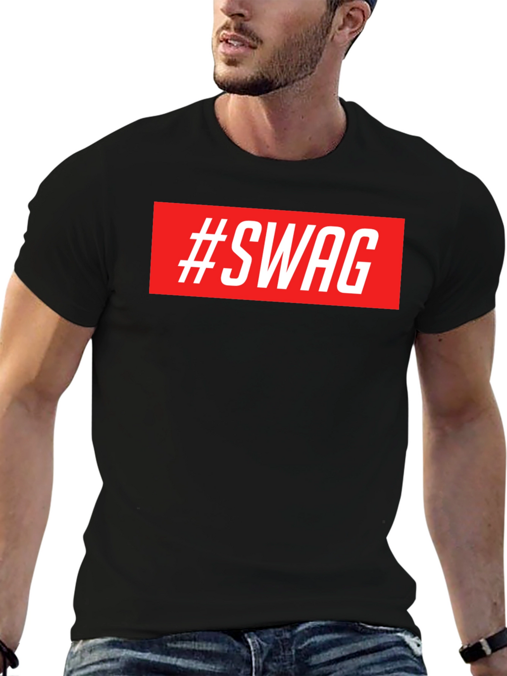#SWAG Graphic Tee - Bold Streetwear Style