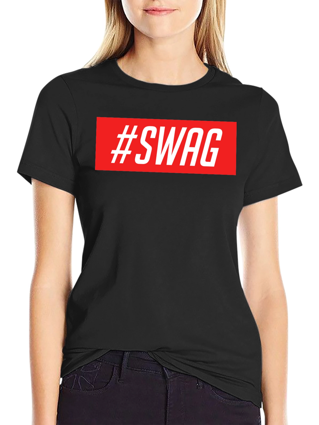 #SWAG Graphic Tee - Bold Streetwear Style