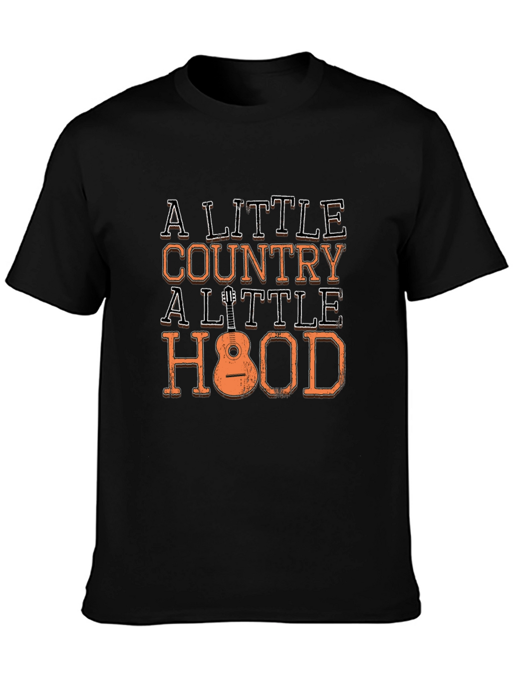 A Little Country A Little Hood Graphic T-Shirt